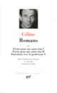 Couverture Romans (Louis-Ferdinand Céline)