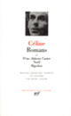 Couverture Romans (Louis-Ferdinand Céline)