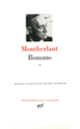 Couverture Romans (Henry de Montherlant)