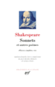 Couverture Sonnets et autres poèmes (William Shakespeare)