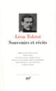 Couverture Souvenirs et récits (Léon Tolstoï)