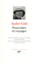 Couverture Souvenirs et voyages (André Gide)