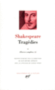 Couverture Tragédies (William Shakespeare)