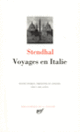 Couverture Voyages en Italie ( Stendhal)
