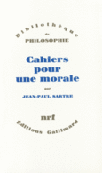 Couverture Cahiers pour une morale ()