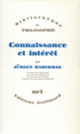 Couverture Connaissance et intérêt (Jürgen Habermas)