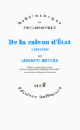 Couverture De la raison d'État ()