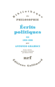 Couverture Écrits politiques ()