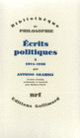 Couverture Écrits politiques (Antonio Gramsci)