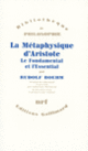 Couverture La Métaphysique d'Aristote (Rudolf Boehm)