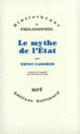 Couverture Le mythe de l'État (Ernst Cassirer)