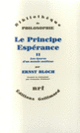 Couverture Le Principe Espérance (Ernst Bloch)