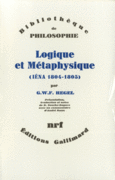 Couverture Logique et métaphysique ()