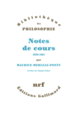 Couverture Notes des cours au Collège de France ()