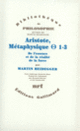 Couverture Aristote, Métaphysique [Thêta] 1-3 (Martin Heidegger)