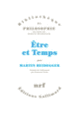 Couverture Être et Temps (Martin Heidegger)