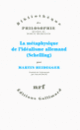 Couverture La métaphysique de l'idéalisme allemand (Martin Heidegger)