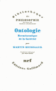 Couverture Ontologie (Martin Heidegger)