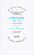 Couverture Réflexions VII-XI ()