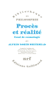 Couverture Procès et réalité (Alfred North Whitehead)