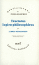 Couverture Tractatus logico-philosophicus (Ludwig Wittgenstein)
