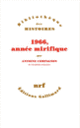 Couverture 1966, année mirifique (Antoine Compagnon)