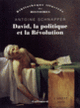 Couverture David, la politique et la Révolution (Antoine Schnapper)