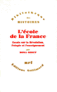 Couverture L'École de la France (Mona Ozouf)