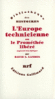 Couverture L'Europe technicienne ou Le Prométhée libéré (David S. Landes)