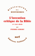 Couverture L'invention critique de la Bible ()