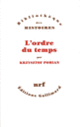 Couverture L'ordre du temps (Krzysztof Pomian)