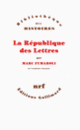 Couverture La République des Lettres (Marc Fumaroli) Couverture La République des Lettres (Marc Fumaroli)