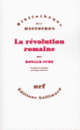 Couverture La révolution romaine (Ronald Syme)