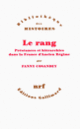 Couverture Le rang (Fanny Cosandey)