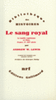 Couverture Le sang royal (Andrew W. Lewis)