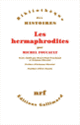 Couverture Les hermaphrodites (Michel Foucault)
