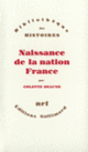 Couverture Naissance de la nation France (Colette Beaune)