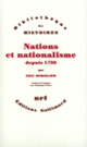 Couverture Nations et nationalisme depuis 1780 (Eric Hobsbawm)