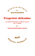Couverture Propriété défendue ()