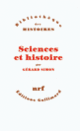 Couverture Sciences et histoire (Gérard Simon)