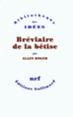 Couverture Bréviaire de la bêtise (Alain Roger)
