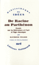 Couverture De Racine au Parthénon (Raymond Picard)