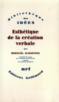 Couverture Esthétique de la création verbale ()