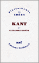 Couverture Kant (Alexandre Kojève)