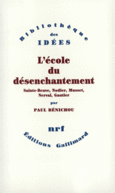 Couverture L'École du désenchantement ()