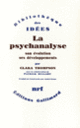 Couverture La Psychanalyse (Clara Thompson)