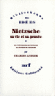 Couverture Nietzsche, sa vie et sa pensée (Charles Andler)