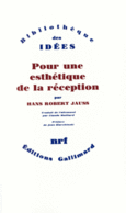 Couverture Pour une esthétique de la réception ()