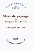 Couverture Vivre de paysage ()