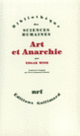 Couverture Art et anarchie (Edgar Wind)